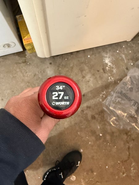 Worth Bedlam Bat 27 oz 34" (Used)