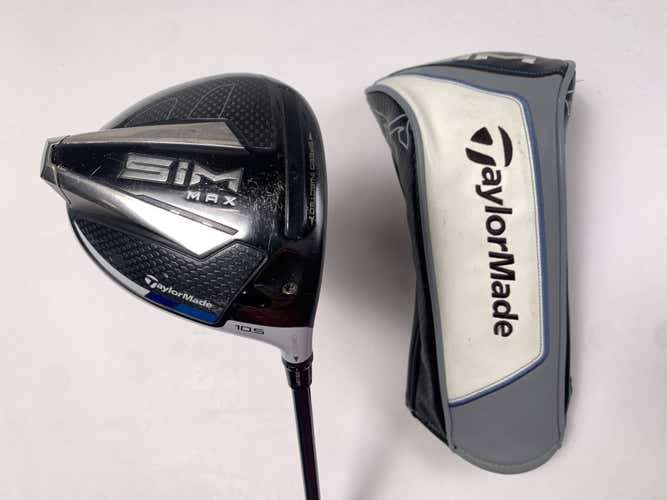 TaylorMade SIM MAX Driver 10.5* Fujikura Ventus Blue 6R Regular RH HC