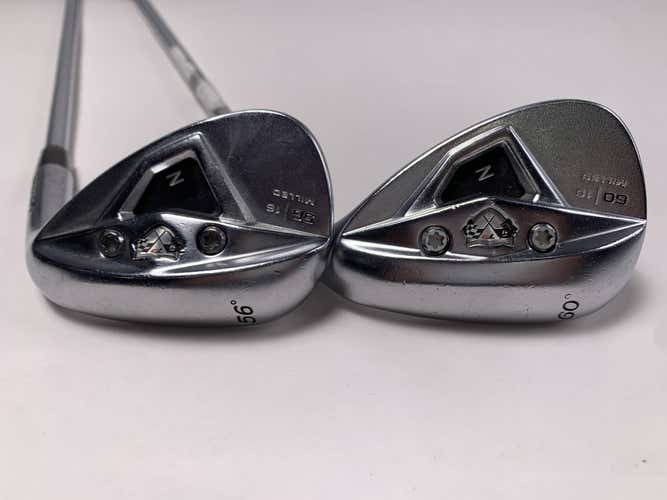 TaylorMade Rac Z Groove TP Black Wedge Set 56* 16 | 60* 10 KBS Wedge RH