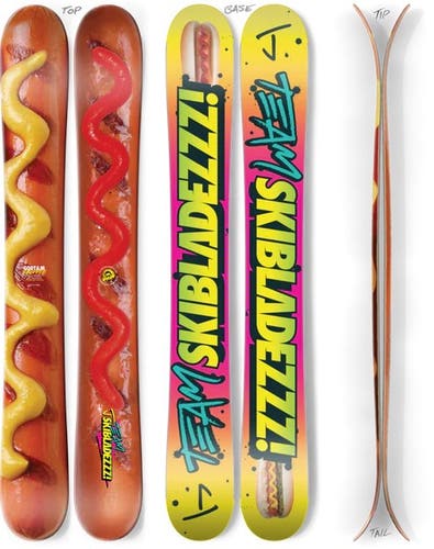 J Skis Skibladezzz 99 cm All Mountain Skis Without Bindings (New)