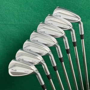 Ping i240 Black Dot 4-PW Iron Set NS Pro Modus 3 Tour 115 Steel Extra Stiff