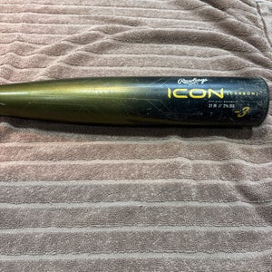 Rawlings Icon Composite Bat (-3) 28 oz 31" (Used)