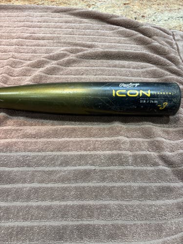 Rawlings Icon Composite Bat (-3) 28 oz 31" (Used)