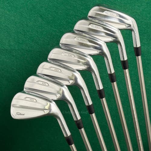 Titleist 2021 T100 Forged 4-PW Iron Set ACCRA iSeries Steel-115 Steel Stiff