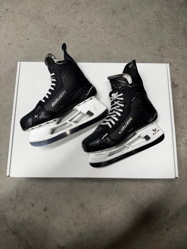 NHL Bauer Supreme Shadow Hockey Skates Pro Stock Size 9.5 Fit 2 280mm (Used)