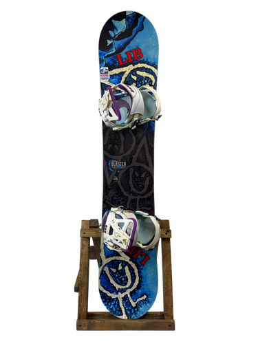 130cm Lib Tech Banana BTX Blaster Snowboard W/ GNU B Free Bindings