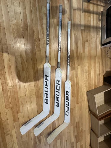 Senior Bauer Hyperlite Full Right Goalie Stick 26" Paddle Pro Stock (Used)