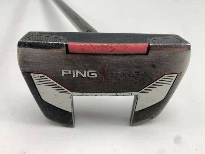 Ping Tyne C 2021 Putter 35" SuperStroke Tour 1.0 Black Dot Mens LH