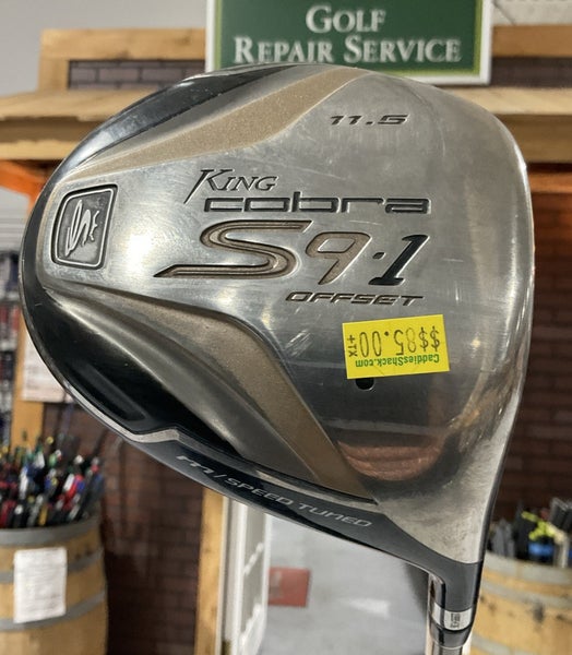 Cobra King S9-1 OFFSET 11.5 Driver 45.5" TOUR AD 45 Senior Flex Graphite RH
