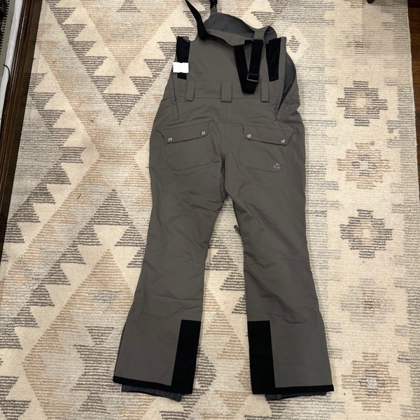 * Turbine Ski Snowboard Bibs Mission II Snowboard Bibs Slate Small Men