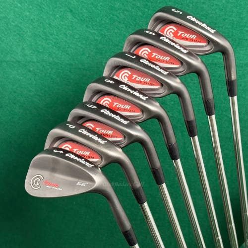 Cleveland Tour Action Gunmetal 5-PW, SW Iron Set Cleveland Steel Uniflex