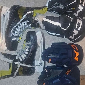 2020 Bauer Supreme 3S Hockey Skates Regular Width 7.5 (Used)