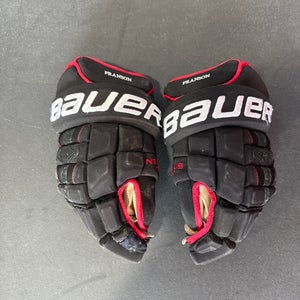 Pro Stock Chicago Blackhawks Bauer Nexus 1N Hockey Gloves