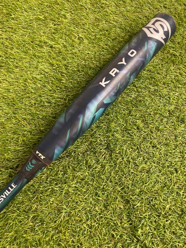 Blue 2025 Louisville Slugger Kryo Composite Bat (-10) Composite 20 oz 30" (Used)