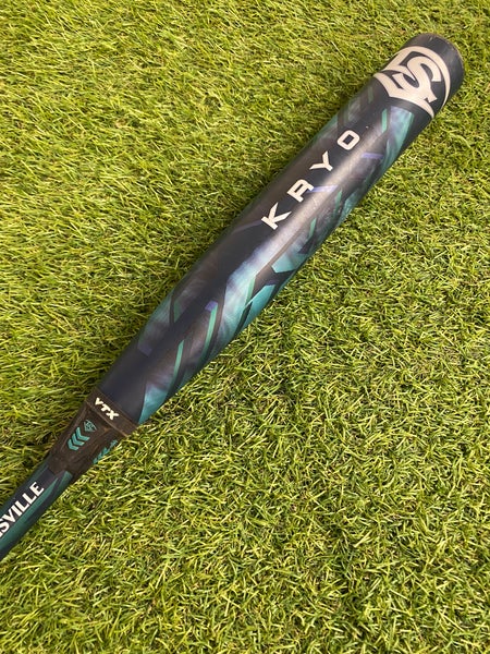 Blue 2025 Louisville Slugger Kryo Composite Bat (-10) Composite 20 oz 30" (Used)