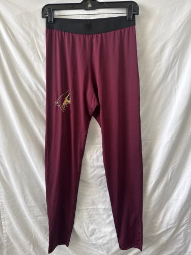 Pro Stock Arizona Coyotes 4orte Compression Pant Base Layer New LARGE