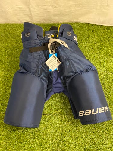 Blue Senior XL Bauer Supreme 3S Hockey Pants (New)