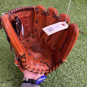 Brown Mizuno Global Elite RH Infield Baseball Glove 12" (New)