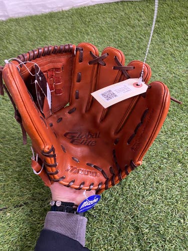 Brown Mizuno Global Elite RH Infield Baseball Glove 12" (New)