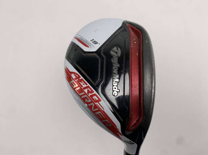 TaylorMade AeroBurner 3 Hybrid 19* Matrix Speed Rul-Z 75g Stiff Graphite Mens RH