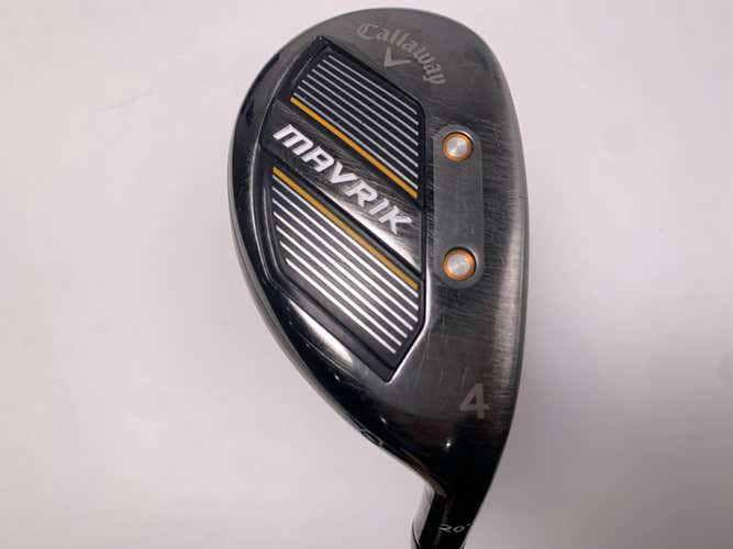 Callaway Mavrik 4 Hybrid 20* Project X Catalyst 5.5 65g Regular Graphite Mens RH