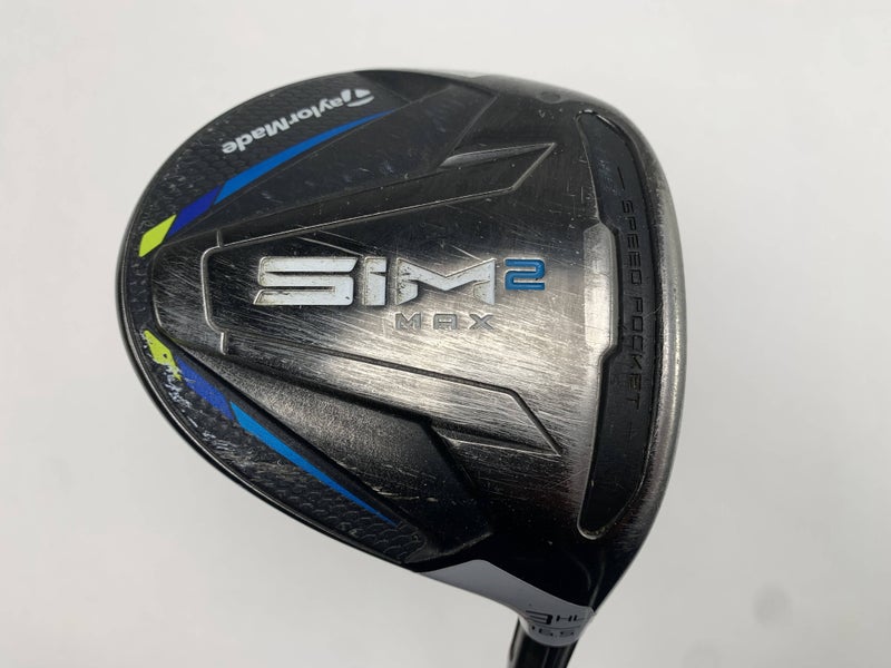 TaylorMade SIM2 MAX 3HL Fairway Wood 16.5* Aldila NV Blue 45g Ladies RH