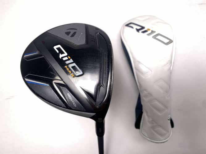 TaylorMade Qi10 MAX 3 Fairway Wood 16* Fujikura Speeder NX 50g Senior RH HC