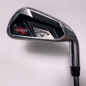 Callaway Razr X Single 6 Iron Uniflex Steel Mens RH