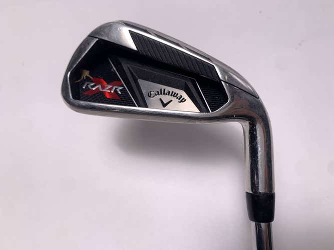 Callaway Razr X Single 6 Iron Uniflex Steel Mens RH