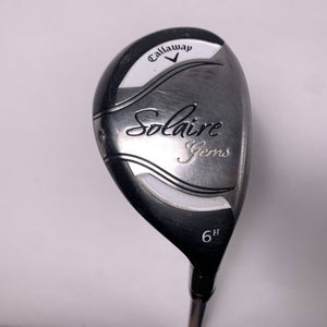 Callaway Solaire Gems 6 Hybrid 28* Solaire 45g Ladies RH Oversize Grip