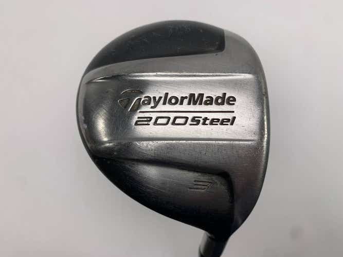 TaylorMade 200 Steel 3 Fairway Wood 15* Lite 90g Stiff Graphite Mens RH