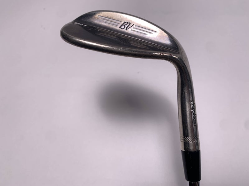 Titleist Vokey SM8 Brushed Steel Lob Wedge LW 58* 12 D-Grind Wedge Steel Mens RH
