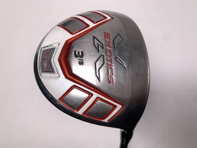 Tour Edge Exotics XCG5 3 Fairway Wood 15* UST Mamiya VTS Tour SPX Senior RH