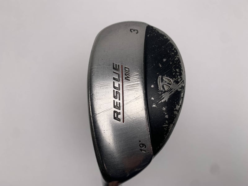 TaylorMade Rescue Mid 3 Hybrid 19* Ultralite Regular Graphite Mens LH