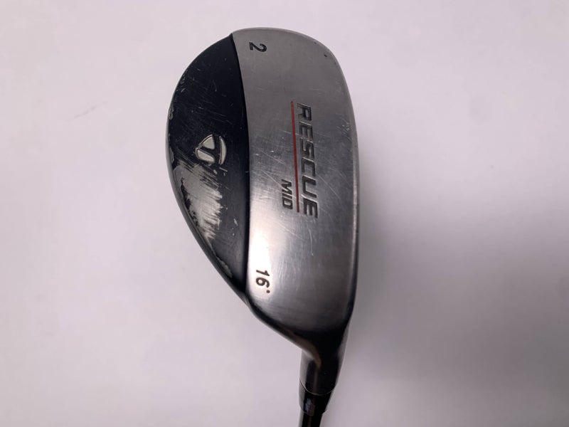 TaylorMade Rescue Mid 2 Hybrid 16* Alpha Platinum Stiff Graphite Mens RH