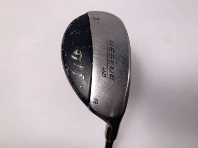 TaylorMade Rescue Mid 3 Hybrid 19* Regular Graphite Mens RH
