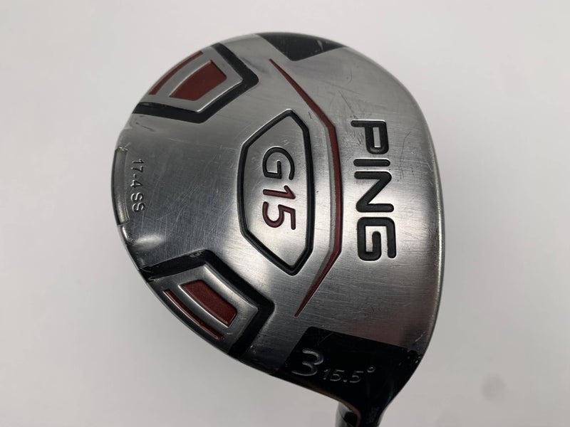 Ping G15 3 Fairway Wood 15.5* TFC 149 F Regular Graphite Mens RH Oversize Grip