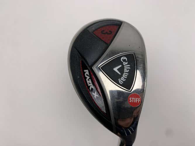 Callaway Razr X HL 3 Hybrid 21* 70g Stiff Graphite Mens RH