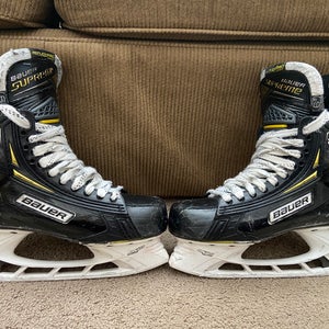 2018 Bauer Supreme 2S Pro Hockey Skates Regular Width 6 (Used)