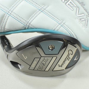 Callaway REVA Rise 7-34* Hybrid Ladies Flex Right LinQ 4F1 Graphite # 208250