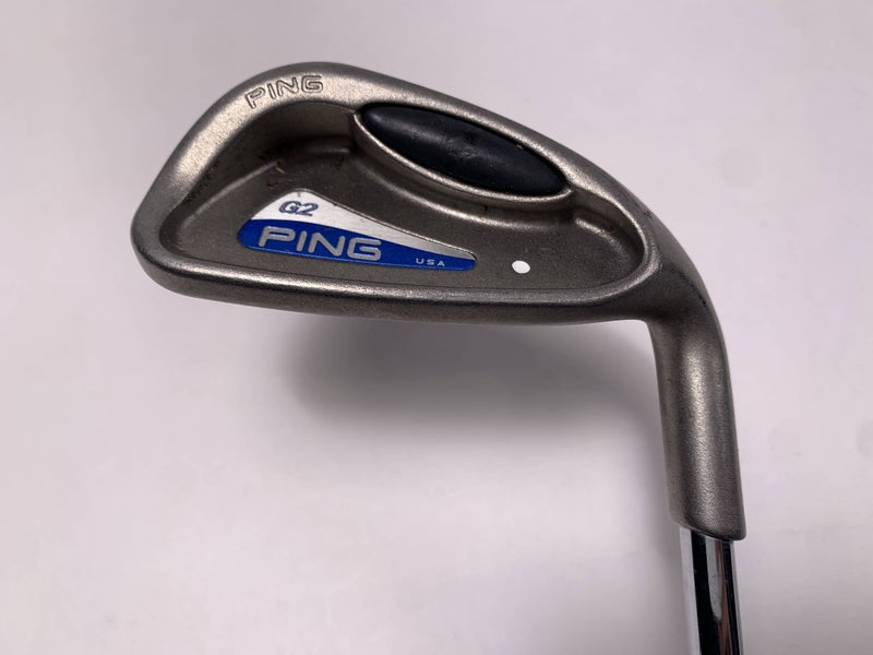 Ping G2 Single 8 Iron White Dot 3* Up Stiff Steel Mens RH +1''