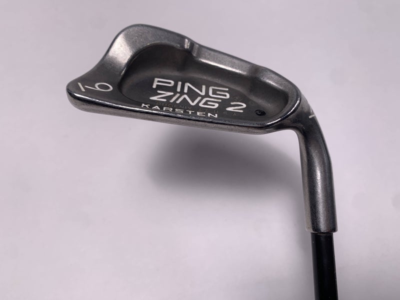 Ping Zing 2 Single 9 Iron Black Dot Karsten 101 Regular Graphite Mens RH +1/2''