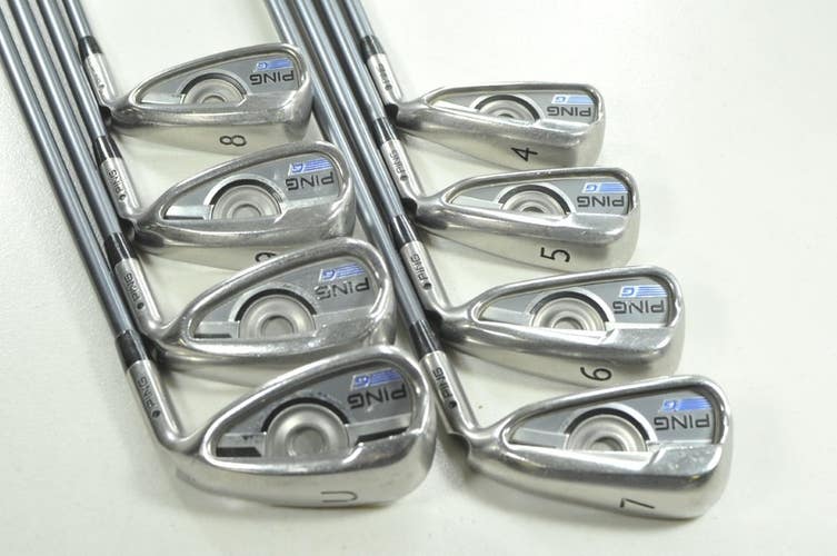 Ping G Series 4-W,UW Iron Set Regular Flex Right CFS 70g Graphite # 208240