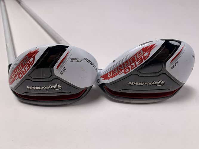 TaylorMade AeroBurner 5 & 6 Hybrid Set 25* 28* Matrix Speed Rul-Z 55g Ladies RH