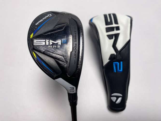 TaylorMade SIM2 MAX Rescue 3 Hybrid 19* Accra FX 100H60 M3 Regular RH HC