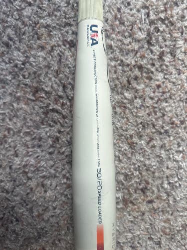 2025 Warstic Bonesaber Hybrid USABat Certified Bat (-10) 20 oz 30" (Used)