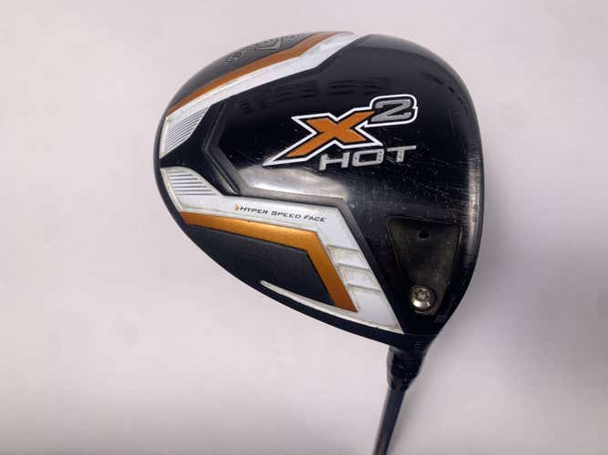 Callaway X2 Hot Driver 10.5* Grafalloy Pro Launch 45g Senior Graphite Mens RH