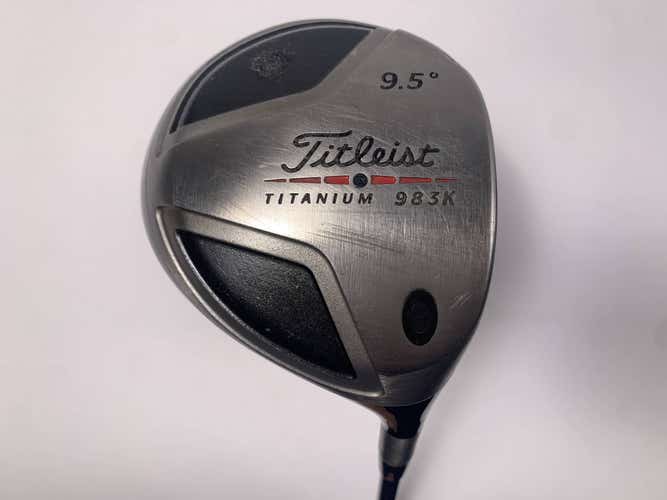 Titleist 983 K Driver 9.5* Graphite Design YS-6 Stiff Graphite Mens RH HC