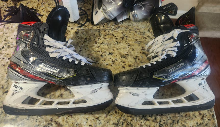 Bauer Vapor 2X Pro Hockey Skates Regular Width Pro Stock 8 (Used) FREE SHIPPING IN US