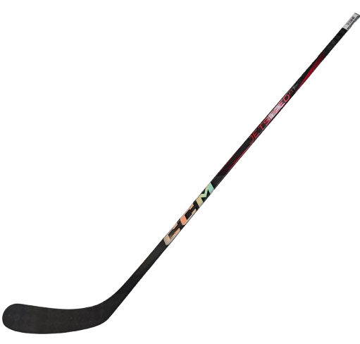 CCM Jetspeed FT4 Pro RH Pro Stock Hockey Stick 85 Flex Custom Toe Curve New IKA FT7 Pro (14771)